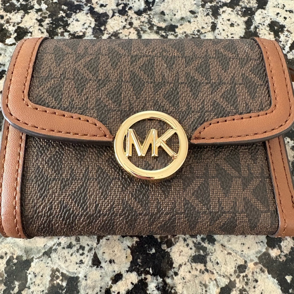 Michael Kors Brown Bifold Wallet